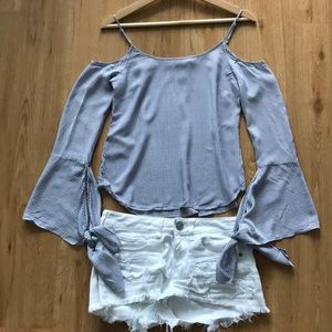 BCBG MaxAria off Shoulder Blouse